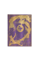 Carnet a couverture rigide fee violette - ultra - ligne - 144 p.