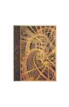 Carnet a couverture rigide la spirale chanin - ultra - ligne - 144 p.