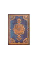 Carnet a couverture rigide safavide indigo - grand - non ligne - 128 p.