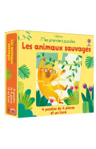 Les animaux sauvages - mes premieres puzzles