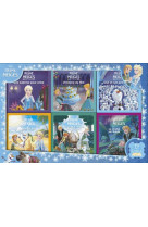 La reine des neiges - coffret 12 livres - 6 histoires + 6 coloriages - disney