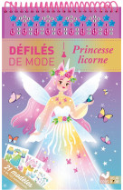 Princesse licorne - bloc a spirale