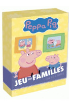 Peppa pig - boite de cartes 7 familles