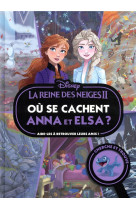 La reine des neiges 2 - ou se cachent anna et elsa ? - cherche et trouve - disney - aide-les a retro