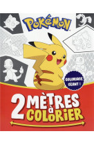 Pokémon - 2 mètres à colorier