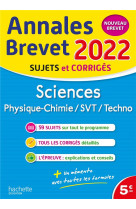 Annales brevet 2022 sciences