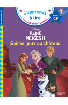 Disney - reine des neiges, soiree jeux au chateau cp niveau 3