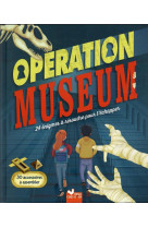 Opération museum - livre avec accessoires papier