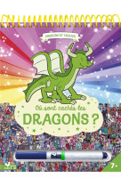 Ou sont caches les dragons ? - bloc avec feutre effacable