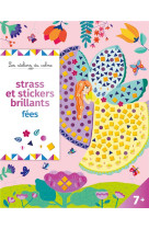 Strass et stickers brillants fees - pochette avec accessoires