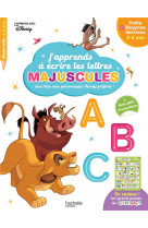Disney - grands classiques - j-apprends a ecrire les majuscules ps - ms (3-5 ans)