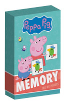 Peppa pig - boite de cartes - memory