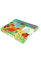 Puzzle frise fluo dinosaures - 150 pièces