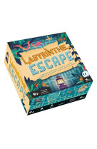 Labyrinthe escape - boite avec cartes et accessoires