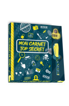 Mon carnet top secret - coffret avec stylo magique