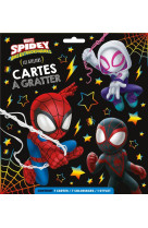 Spidey et ses amis extraordinaires - ateliers disney - pochette plate - cartes a gratter - marvel