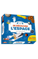 Je découvre l'espace - coffret avec lampe