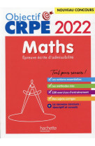 Objectif crpe 2022 - maths - epreuve ecrite d-admissibilite