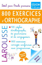 800 exercices d-orthographe / primaire