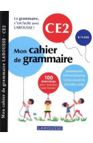 Petit cahier de grammaire larousse ce2