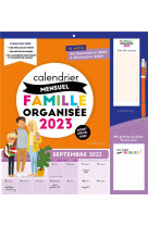 Grand calendrier mensuel - une annee organisee - 2023