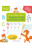 Mon super cahier ardoise ms -grandes lettres - premieres petites lettres