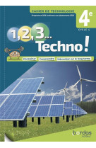 1, 2, 3 techno ! 4e 2021 - cahier de technologie eleve
