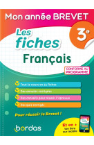 Mon annee brevet - les fiches francais 3e