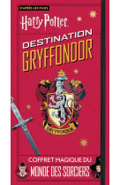 Harry potter - destination gryffondor - coffret magique du monde des sorciers