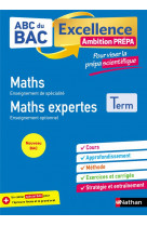Abc bac excellence - maths prepa scientifique term