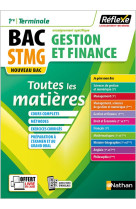 Gestion et finance - 1ere/term stmg (toutes les matieres - reflexe n 3) 2020 - tome 3 - vol03