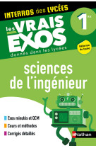 Sciences de l-ingeneur 1re (interros des lycees) 2021 - vol35