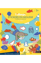 T-choupi stickers en mousse la mer