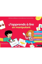 Coffret méthode de lecture: j'apprends à lire en manipulant (3-6 ans)