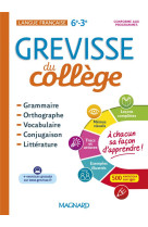 Grevisse du college - langue francaise - 6e a la 3e