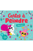 Cartes a peindre - animaux