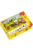 Puzzle p-tit garcon - la ferme de peter (24 pieces)