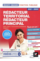 Reussite concours - redacteur territorial/redacteur principal - 2021-2022 - preparation complete