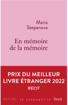 En memoire de la memoire - prix du meilleur livre etranger 2022