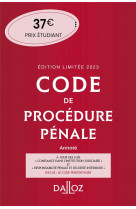 Code de procedure penale 2023 annote 64ed edition limitee - inclus le code penitentiaire