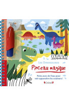 Pinceau magique - les dinosaures - peins avec de l-eau pour voir apparaitre les couleurs !