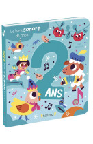 Le livre sonore de mes 2 ans - livre sonore avec 6 puces - a partir de 2 ans