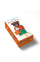 Mon jeu magnetique en bois petit ours brun