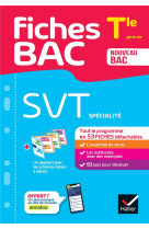 Fiches bac - svt tle (spécialité) - bac 2025