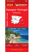 Carte nationale europe - carte nationale espagne, portugal 2024