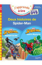 Disney - marvel - deux histoires de spider-man - spécial dys (dyslexie)