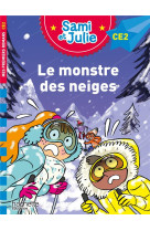 Sami et julie roman ce2 - le monstre des neiges