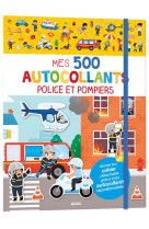 Mes tout premiers autocollants - 500 autocollants - police et pompiers