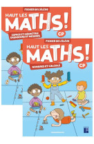 Haut les maths cp - fichier de l'élève en 2 volumes ed 2021