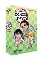 Coffret demon slayer school days t01 & t02